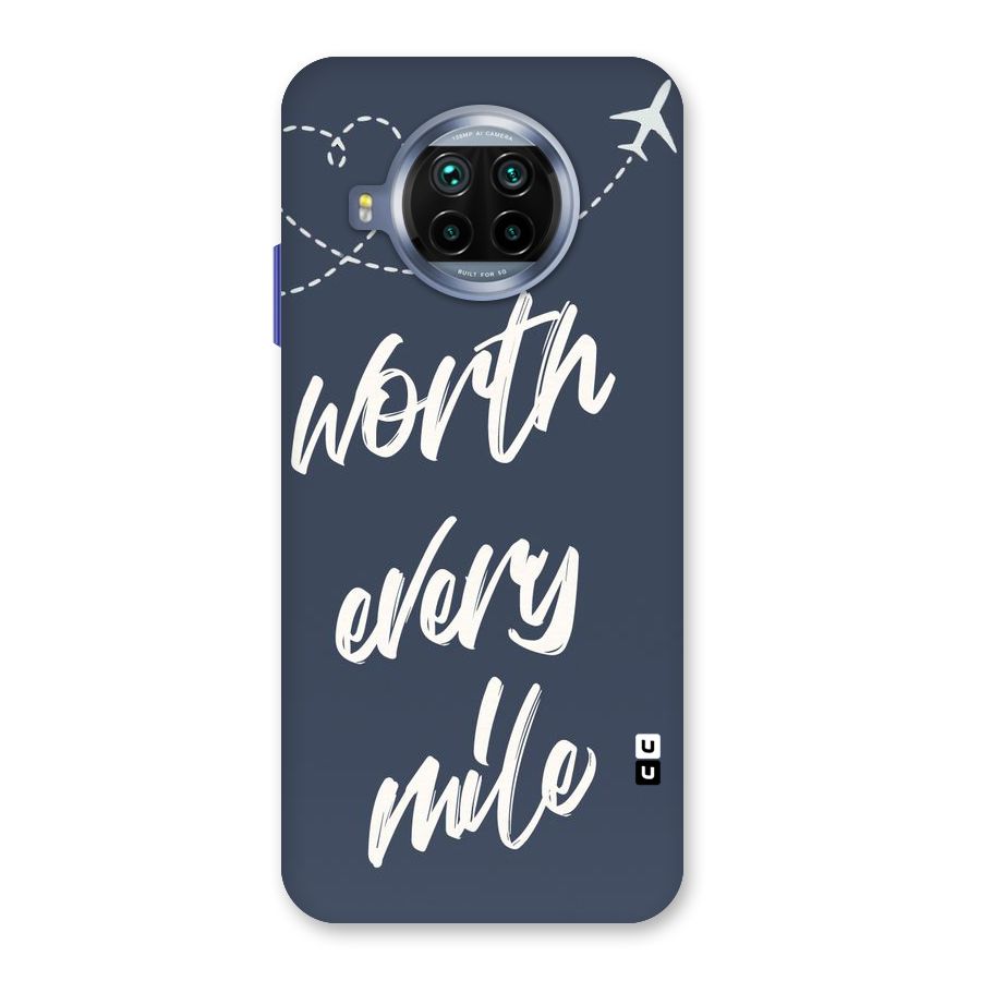 Worth Every Mile Back Case for Mi 10i
