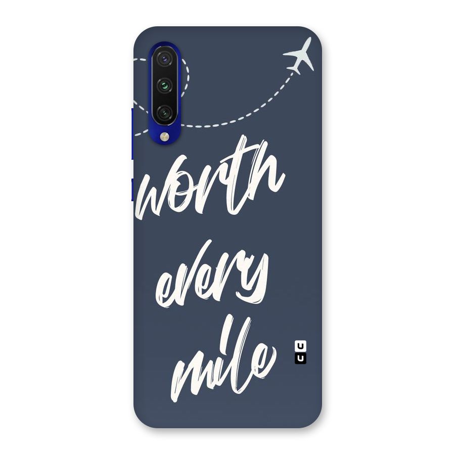 Worth Every Mile Back Case for Mi A3