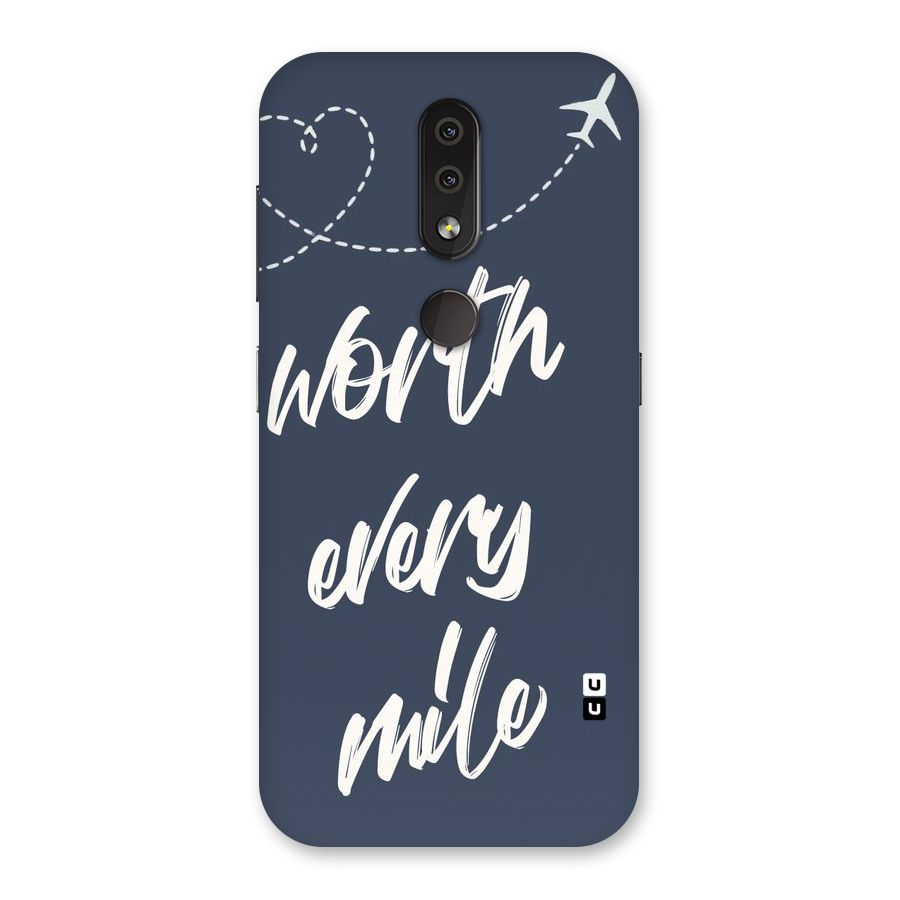 Worth Every Mile Back Case for Nokia 4.2
