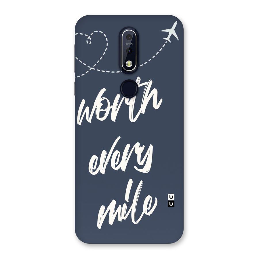 Worth Every Mile Back Case for Nokia 7.1