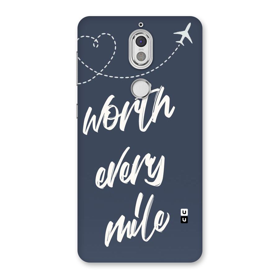 Worth Every Mile Back Case for Nokia 7