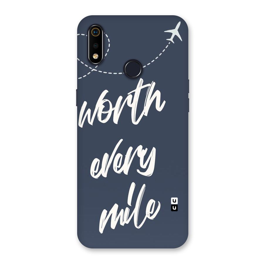 Worth Every Mile Back Case for Realme 3i