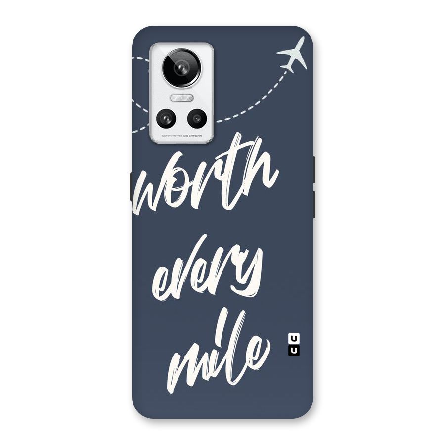 Worth Every Mile Back Case for Realme GT Neo 3