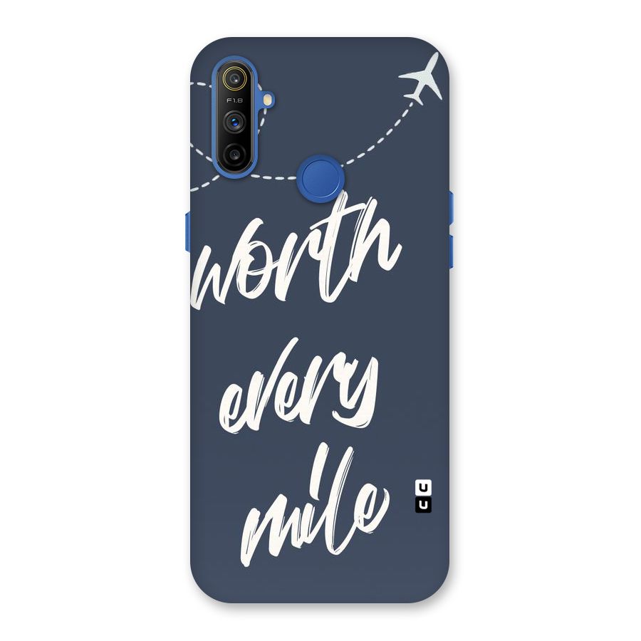 Worth Every Mile Back Case for Realme Narzo 10A