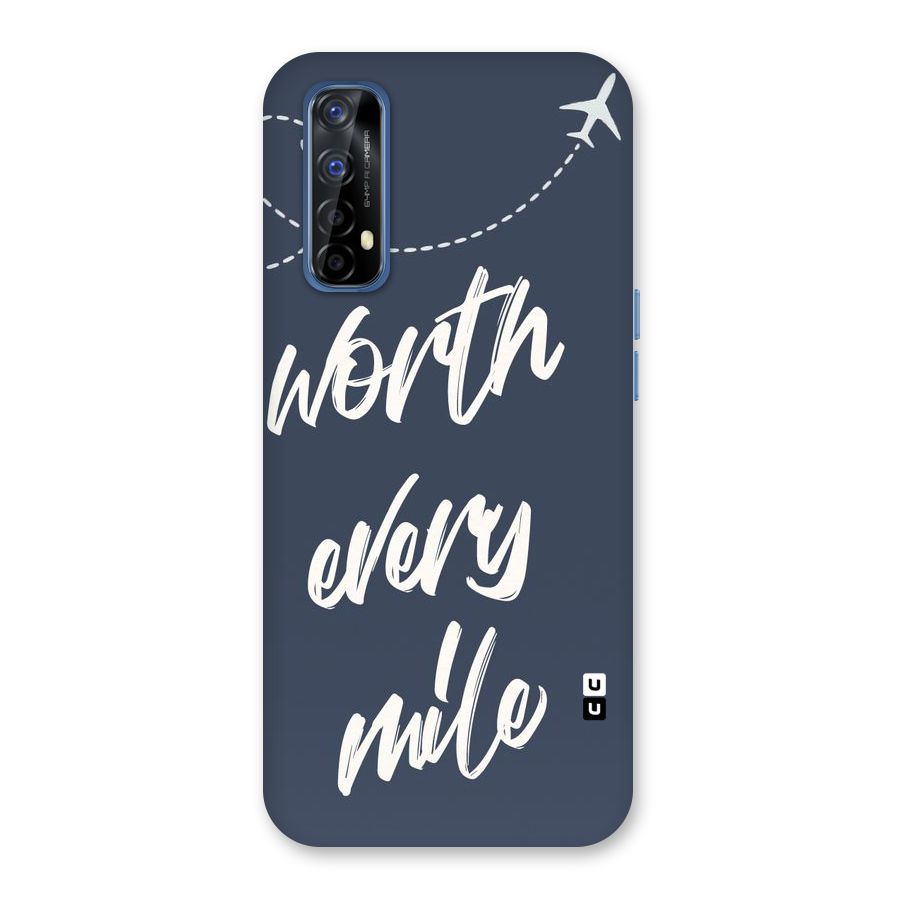 Worth Every Mile Back Case for Realme Narzo 20 Pro
