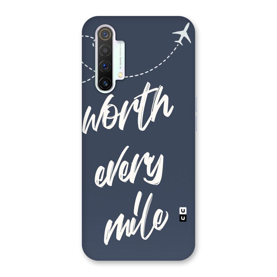 Worth Every Mile Back Case for Realme X3 SuperZoom