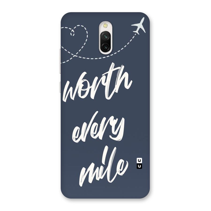 Worth Every Mile Back Case for Redmi 8A Dual