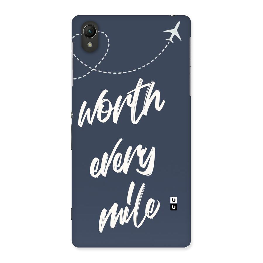 Worth Every Mile Back Case for Sony Xperia Z2