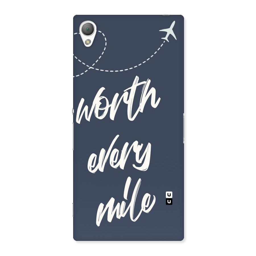 Worth Every Mile Back Case for Sony Xperia Z3