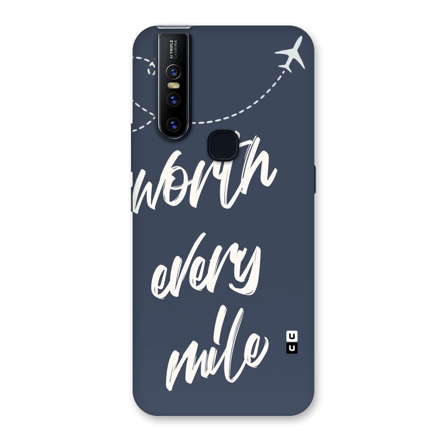 Worth Every Mile Back Case for Vivo V15