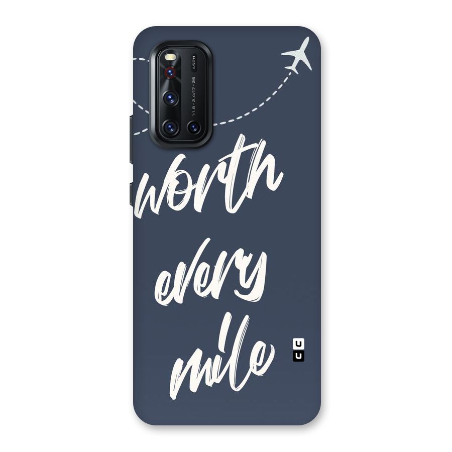 Worth Every Mile Back Case for Vivo V19