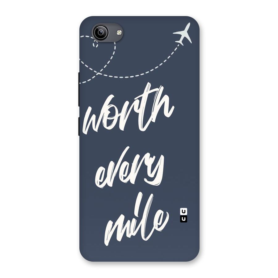 Worth Every Mile Back Case for Vivo Y81i