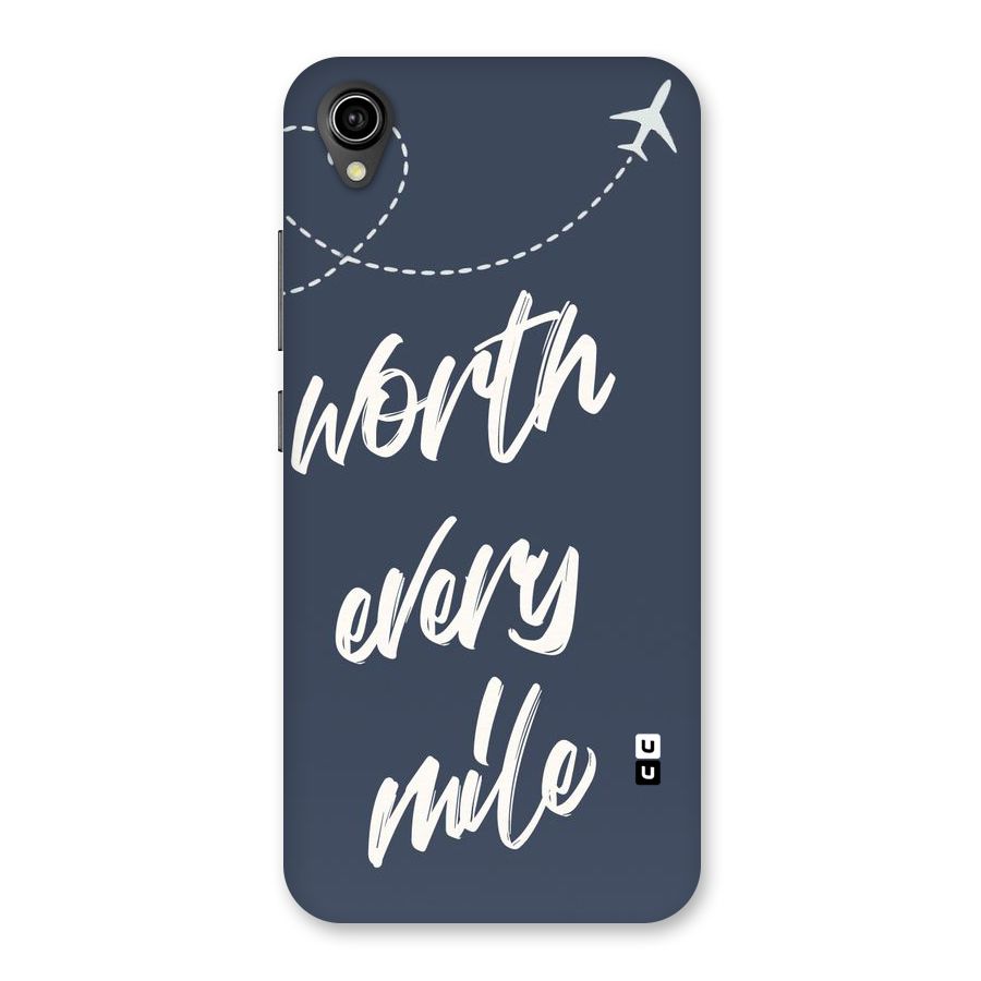 Worth Every Mile Back Case for Vivo Y90
