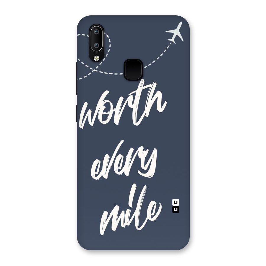 Worth Every Mile Back Case for Vivo Y93