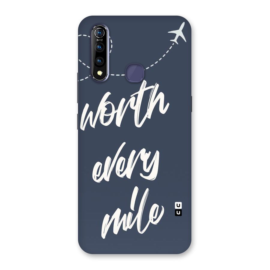Worth Every Mile Back Case for Vivo Z1 Pro