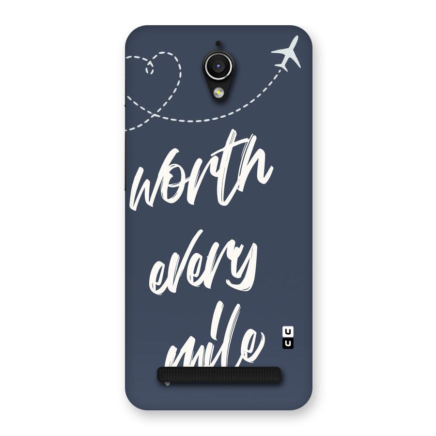 Worth Every Mile Back Case for Zenfone Go