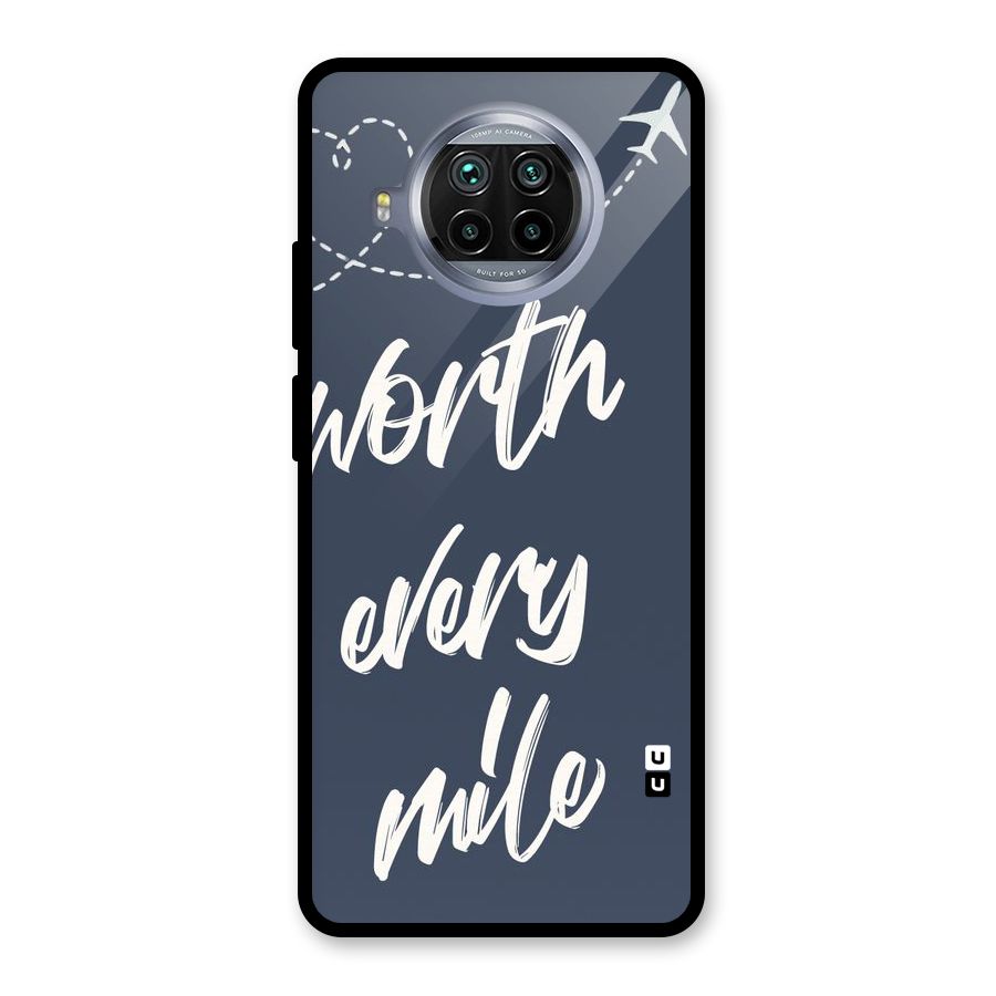Worth Every Mile Glass Back Case for Mi 10i