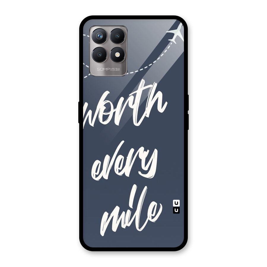 Worth Every Mile Glass Back Case for Realme Narzo 50
