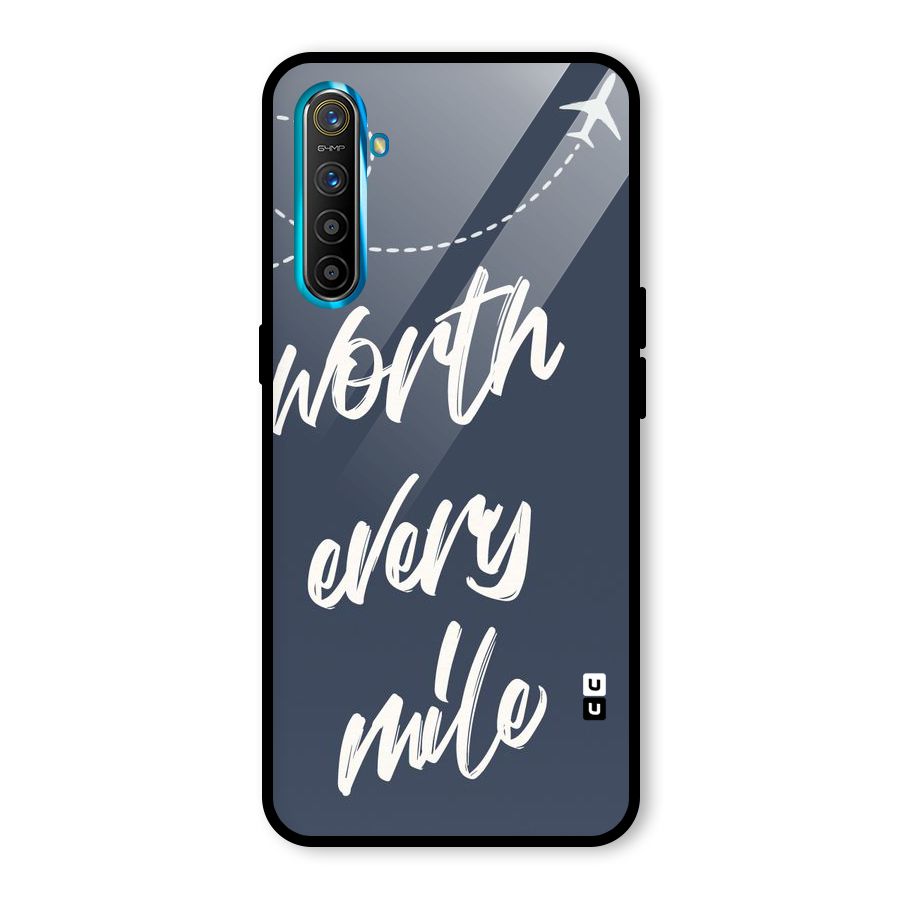 Worth Every Mile Glass Back Case for Realme X2
