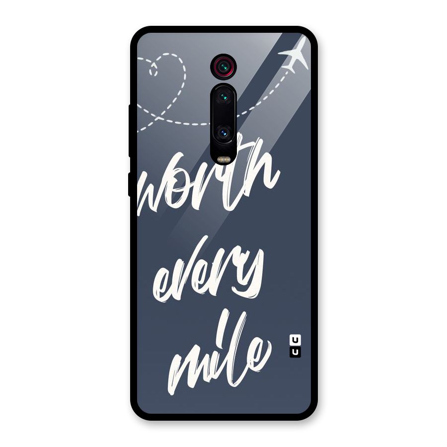 Worth Every Mile Glass Back Case for Redmi K20