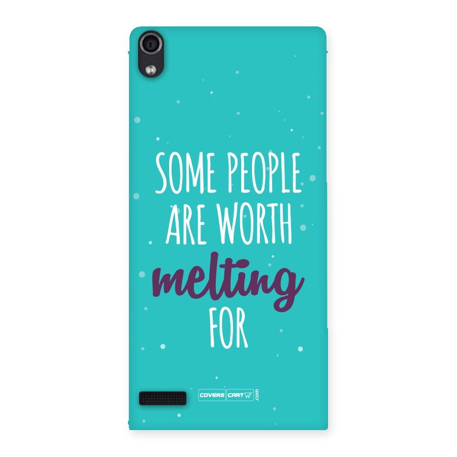 Worth Melting For Back Case for Ascend P6