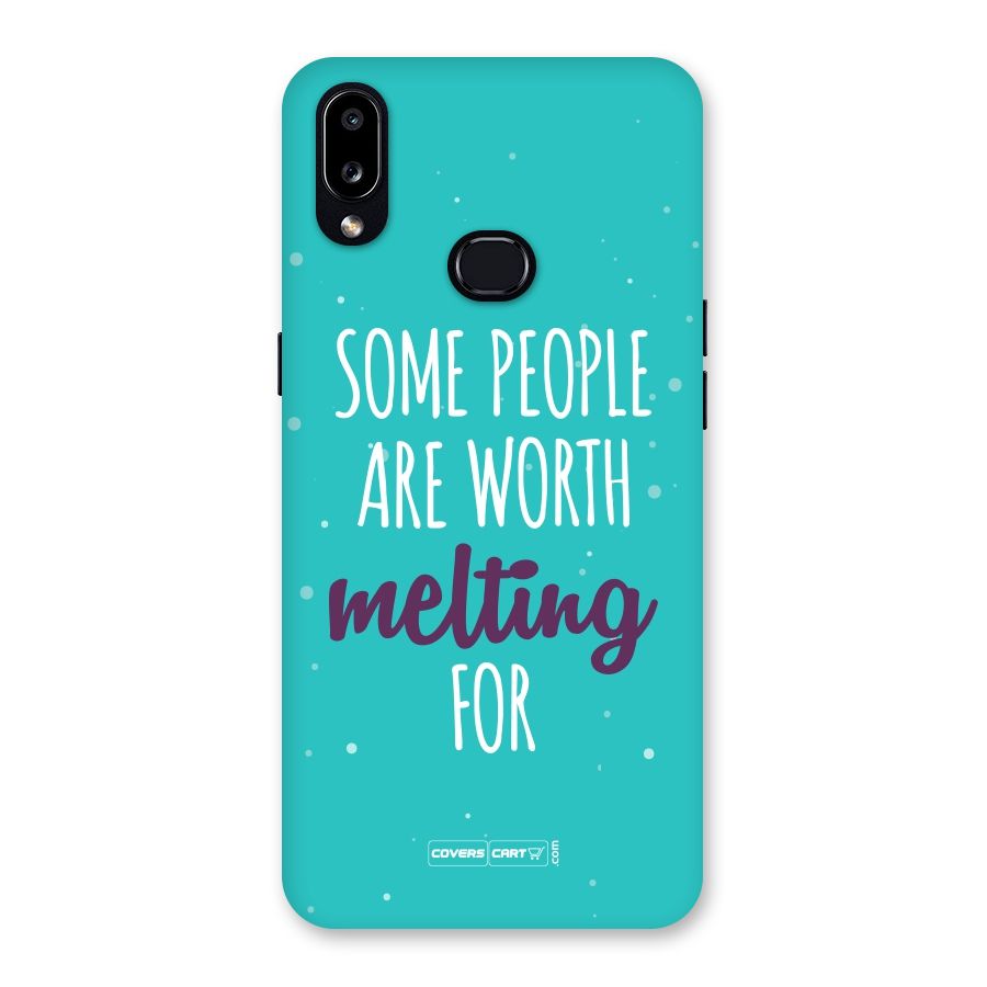 Worth Melting For Back Case for Galaxy A10s