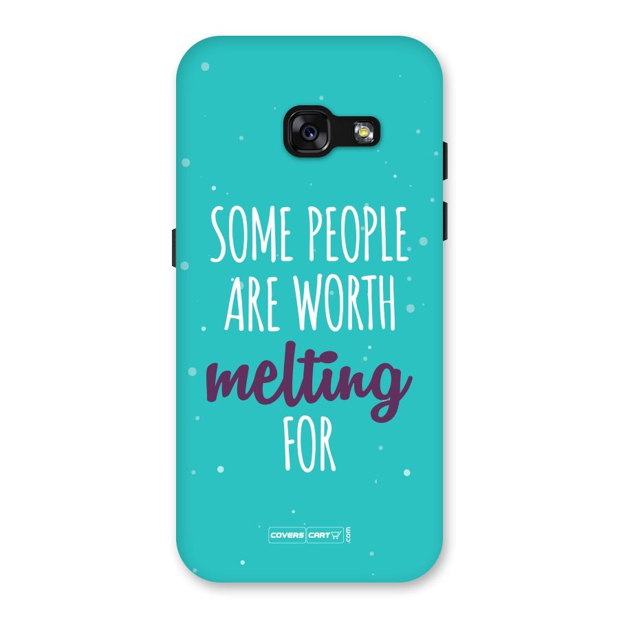 Worth Melting For Back Case for Galaxy A3 (2017)