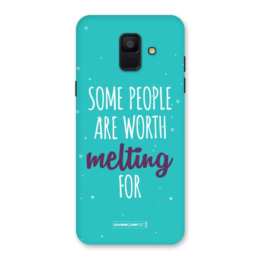 Worth Melting For Back Case for Galaxy A6 (2018)