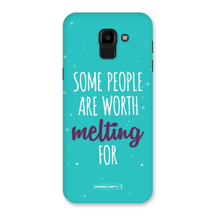 Worth Melting For Back Case for Galaxy J6