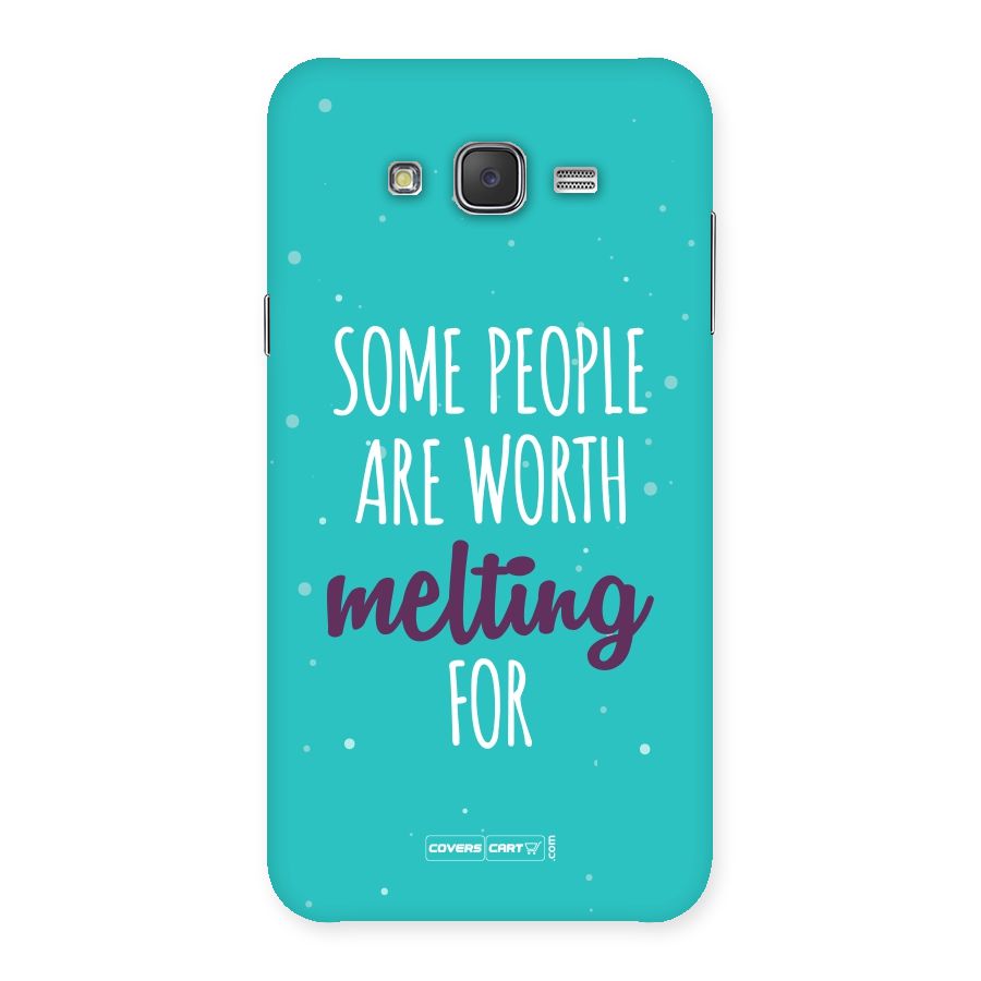 Worth Melting For Back Case for Galaxy J7