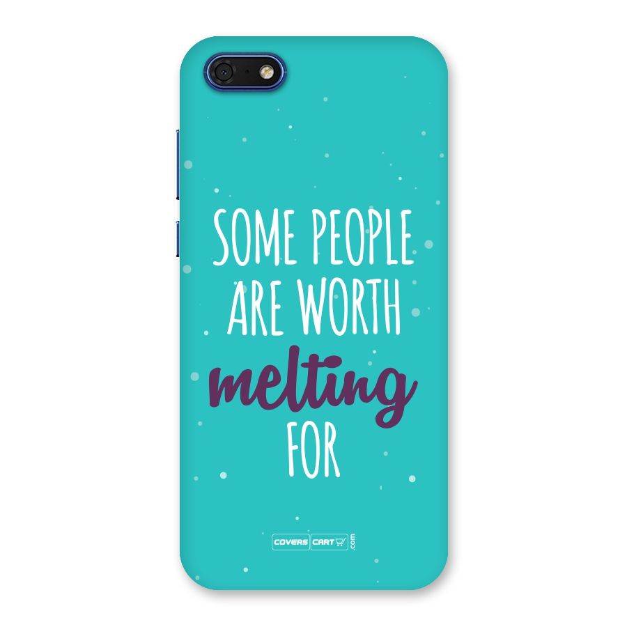 Worth Melting For Back Case for Honor 7s