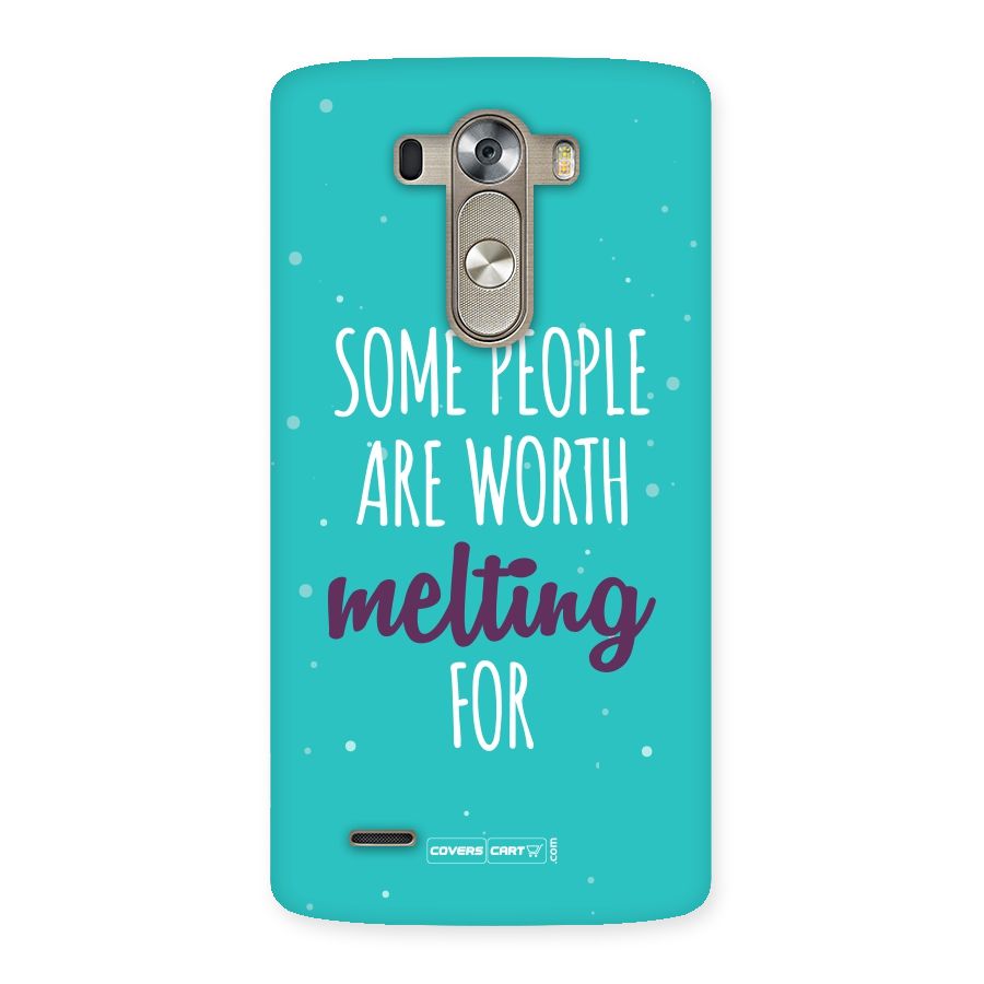 Worth Melting For Back Case for LG G3