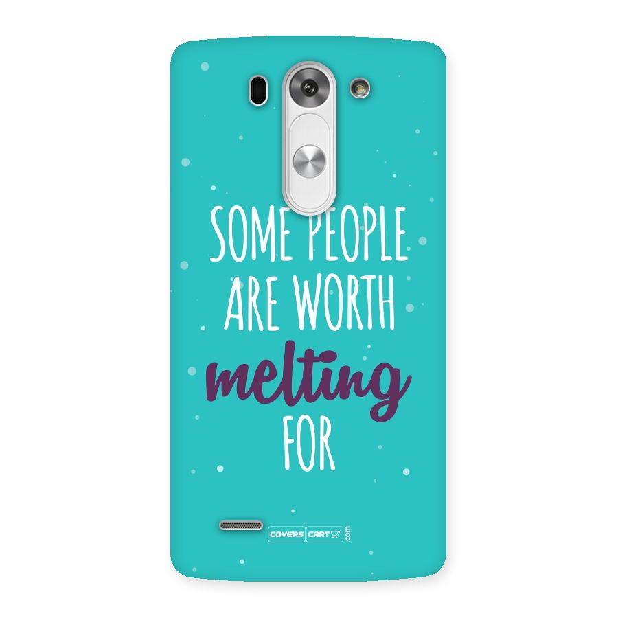 Worth Melting For Back Case for LG G3 Beat