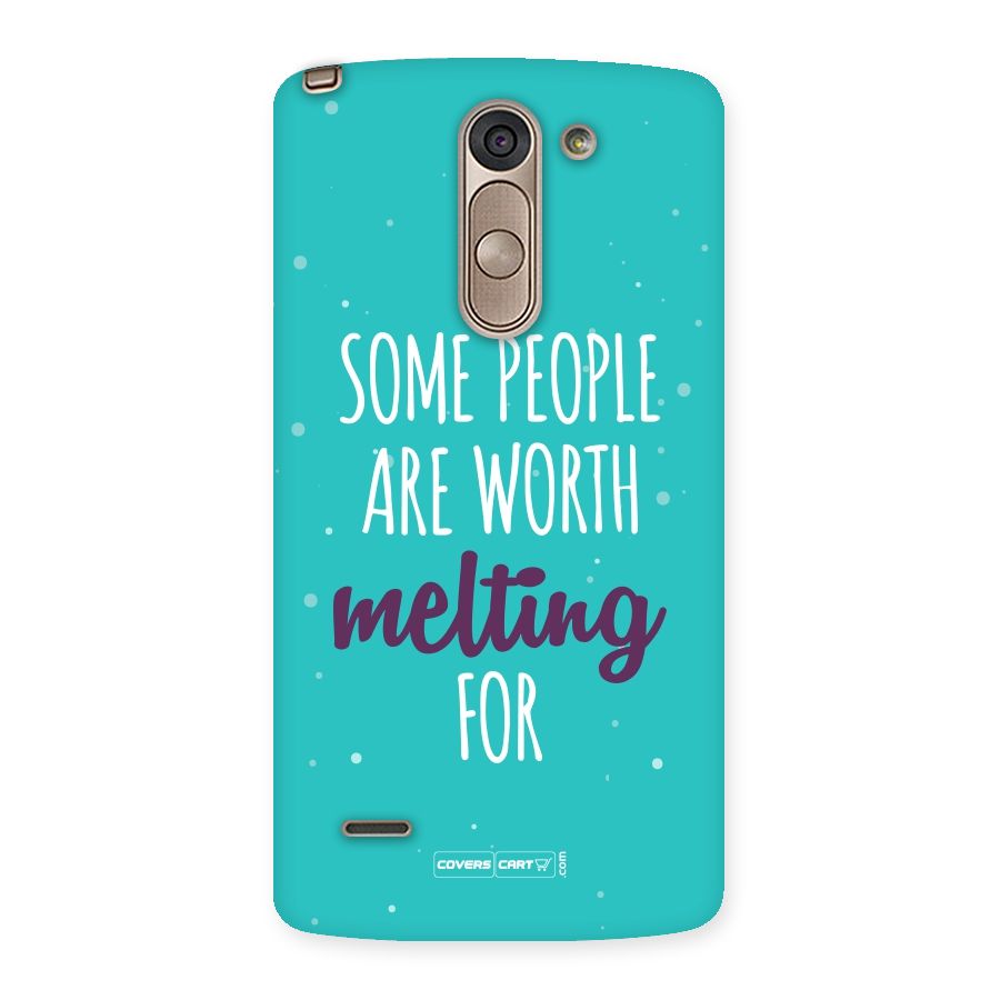 Worth Melting For Back Case for LG G3 Stylus