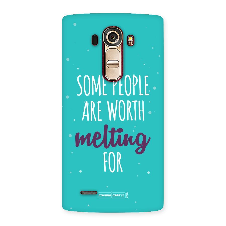 Worth Melting For Back Case for LG G4