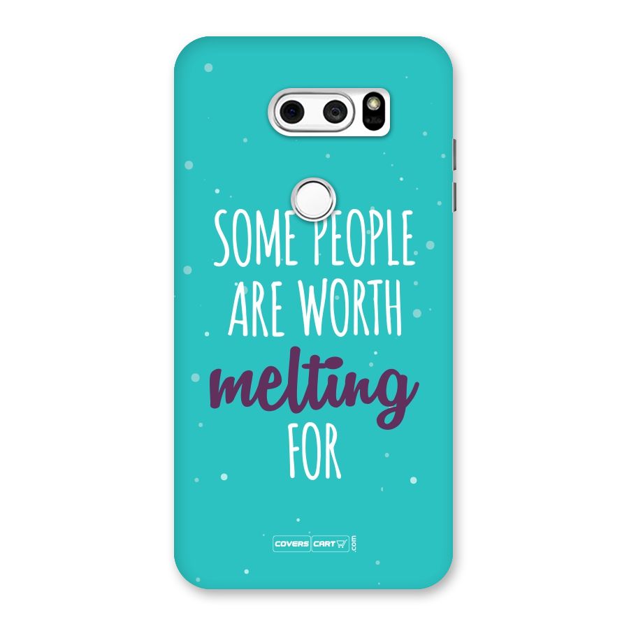 Worth Melting For Back Case for LG V30