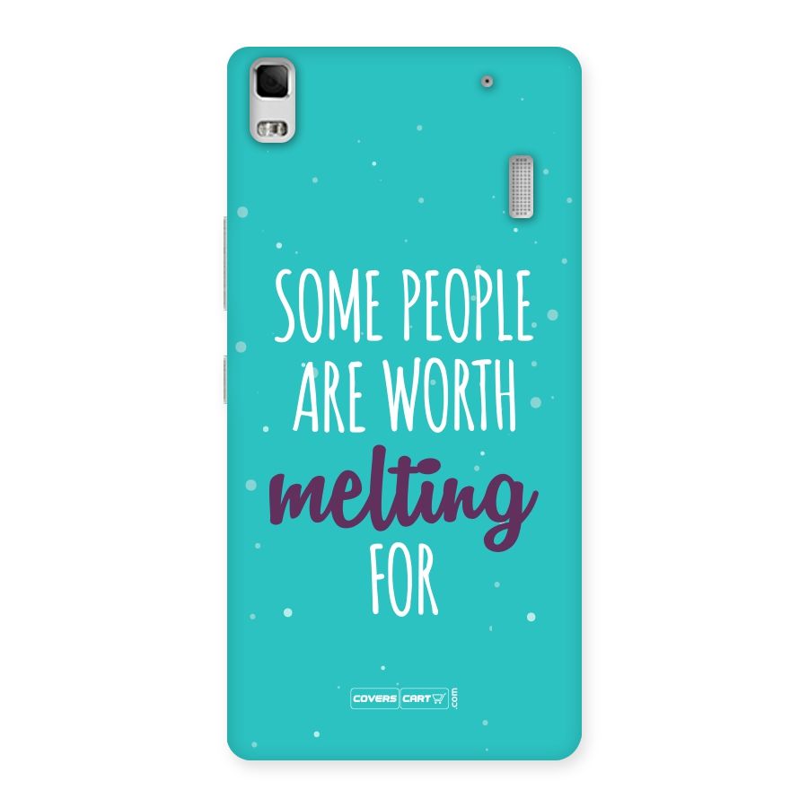Worth Melting For Back Case for Lenovo K3 Note