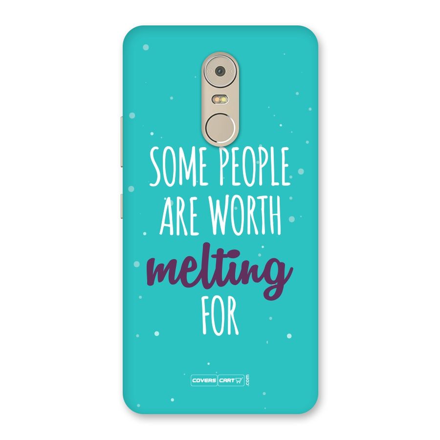 Worth Melting For Back Case for Lenovo K6 Note
