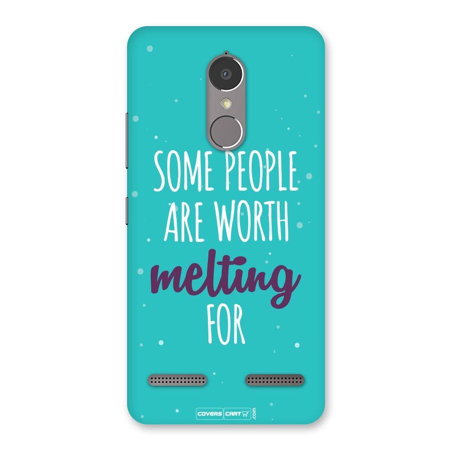Worth Melting For Back Case for Lenovo K6 Power