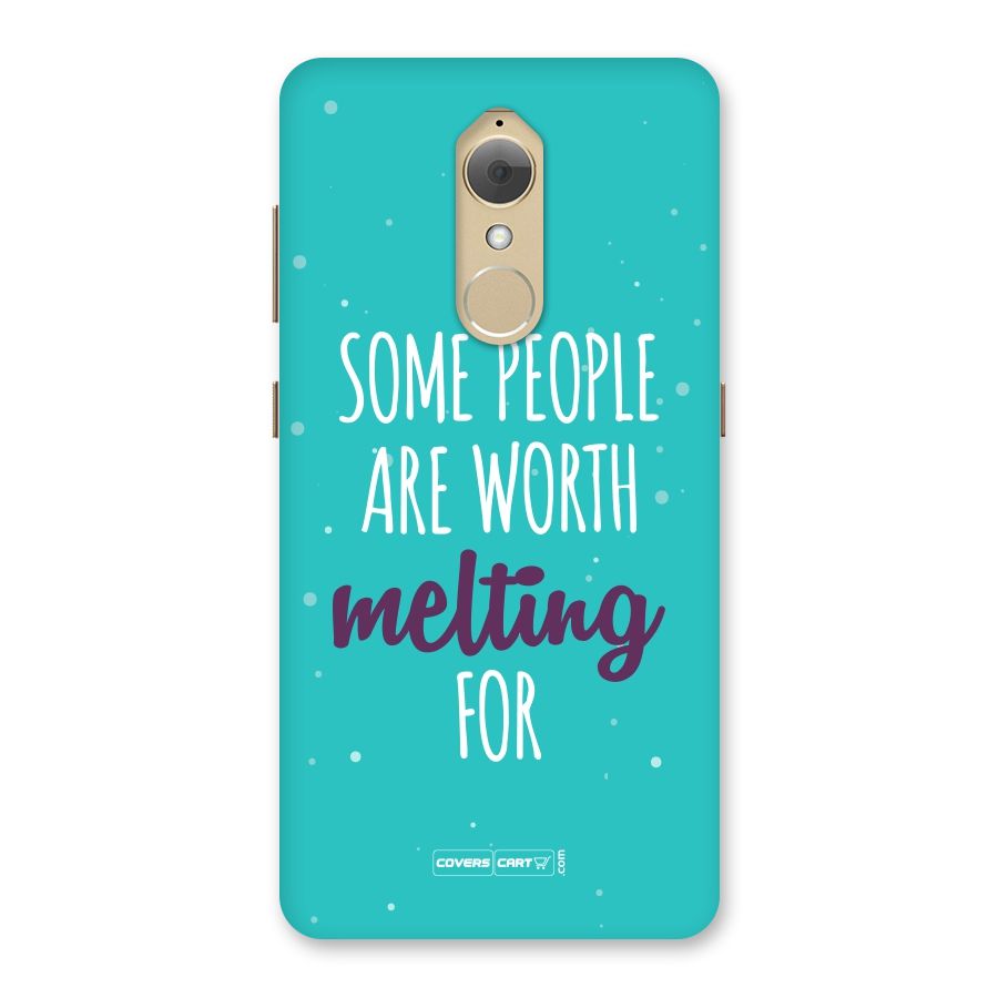 Worth Melting For Back Case for Lenovo K8
