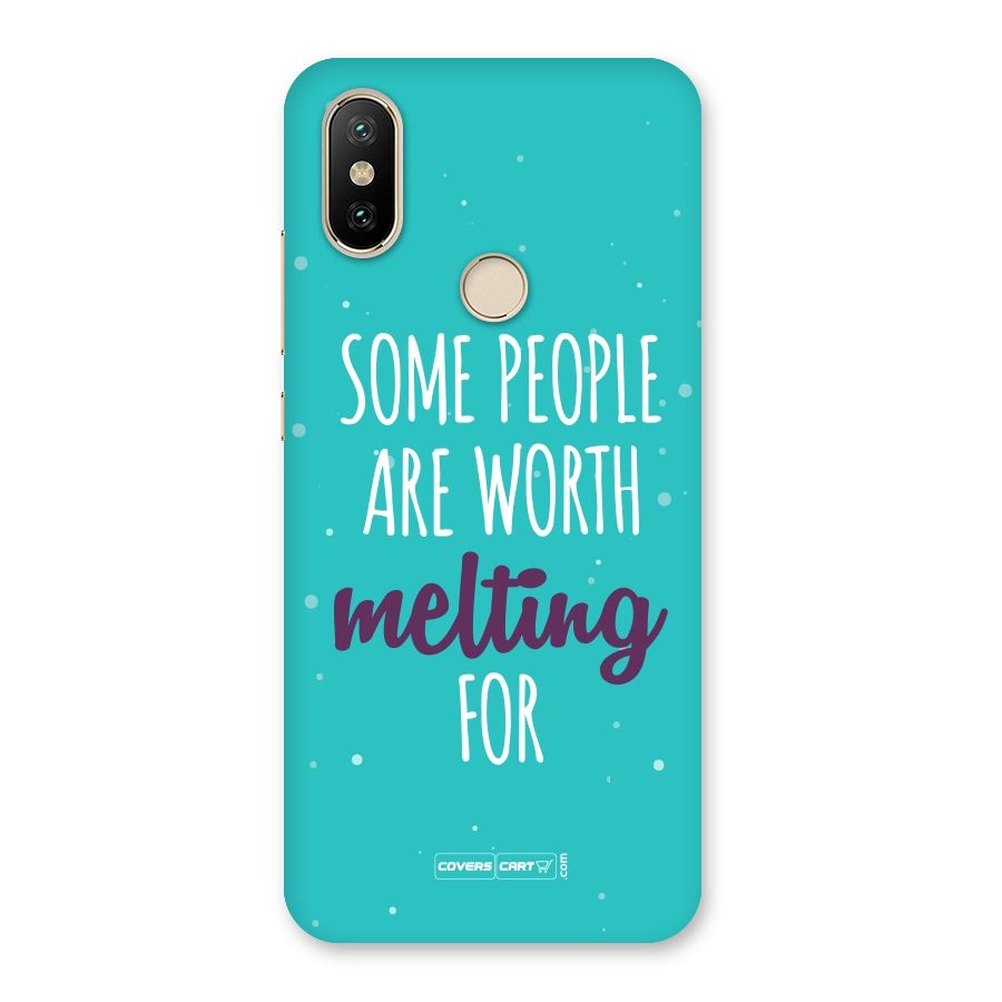 Worth Melting For Back Case for Mi A2
