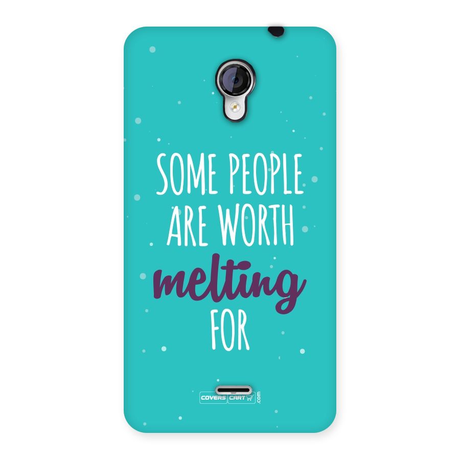 Worth Melting For Back Case for Micromax Unite 2 A106