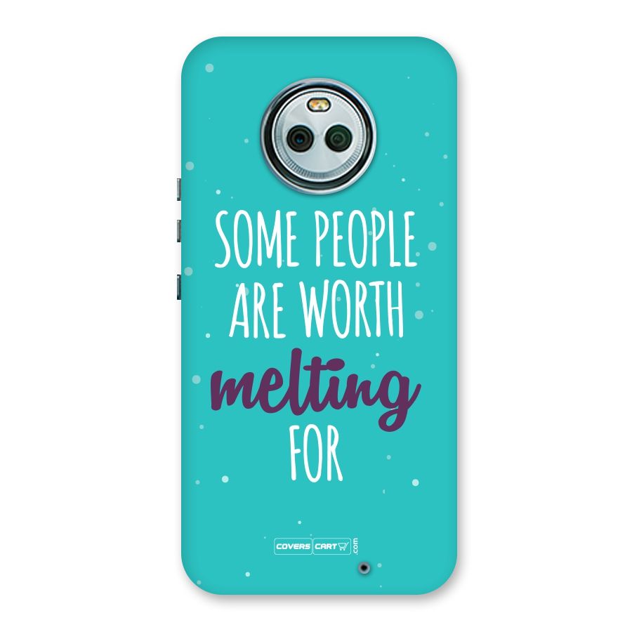 Worth Melting For Back Case for Moto X4