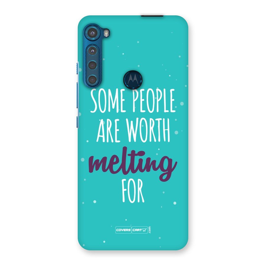 Worth Melting For Back Case for Motorola One Fusion Plus