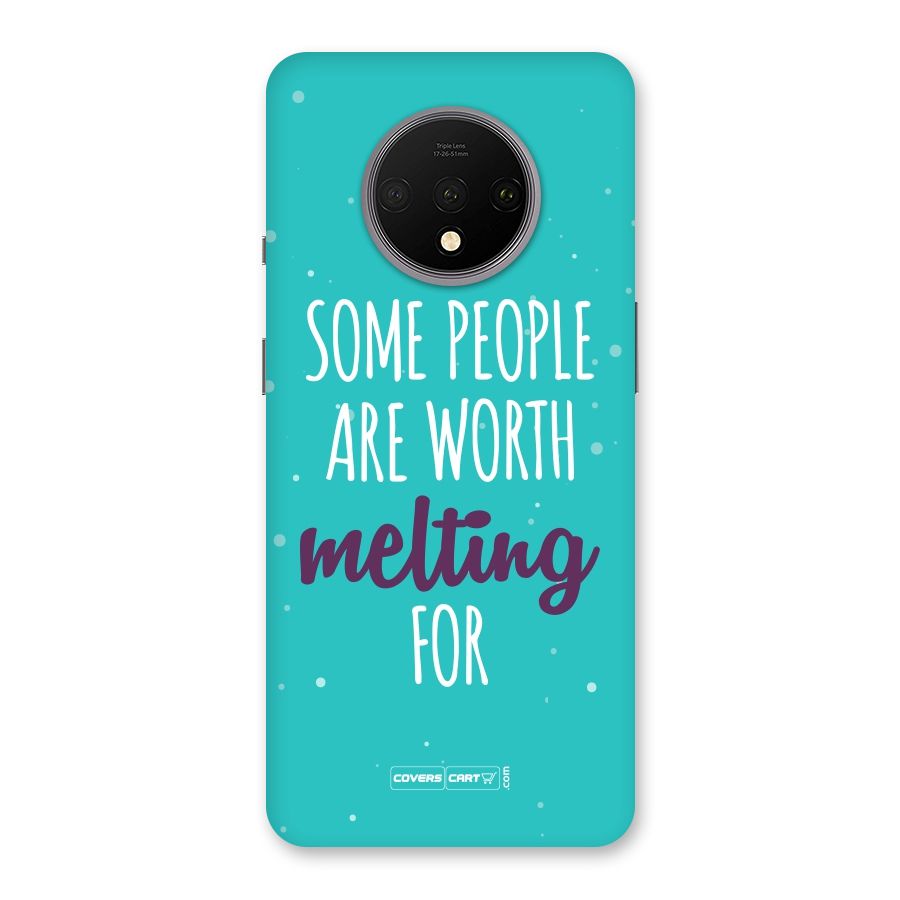 Worth Melting For Back Case for OnePlus 7T