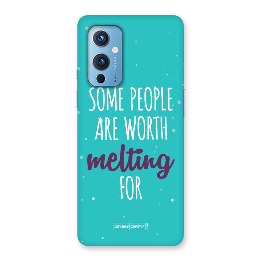 Worth Melting For Back Case for OnePlus 9