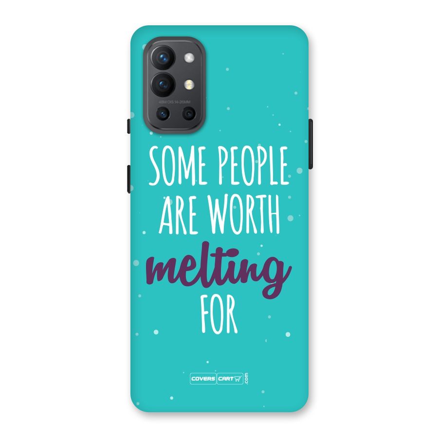 Worth Melting For Back Case for OnePlus 9R