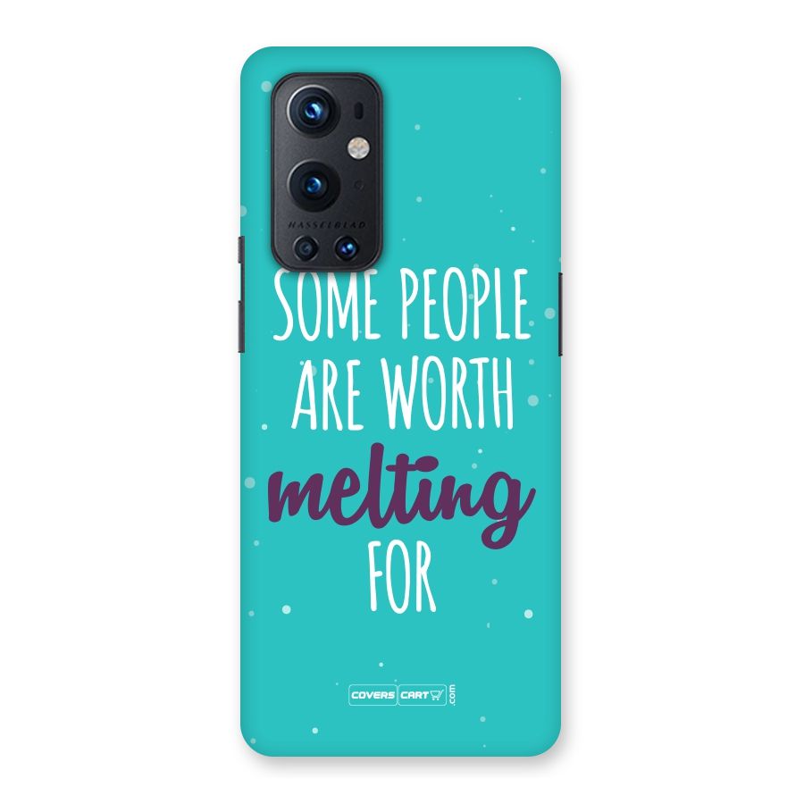 Worth Melting For Back Case for OnePlus 9 Pro