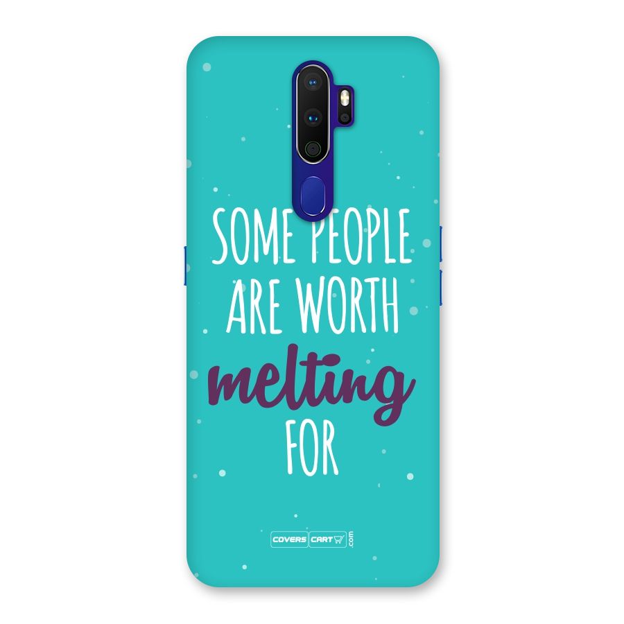 Worth Melting For Back Case for Oppo A9 (2020)