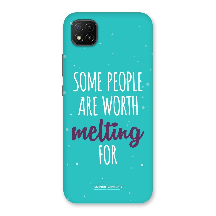 Worth Melting For Back Case for Poco C3
